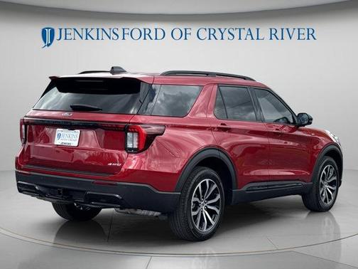 Red Metallic 2026 Ford Explorer ST-Line