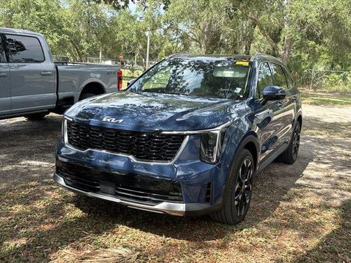Midnight Black 2025 Kia Sorento EX