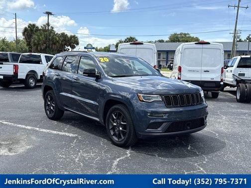 Slate Blue Pearlcoat 2020 Jeep Grand Cherokee Limited