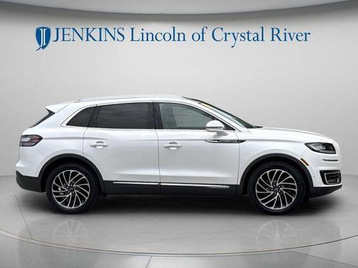 White Platinum Clearcoat Metallic 2019 Lincoln Nautilus Reserve