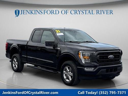 Agate Black Metallic 2021 Ford F-150 XLT