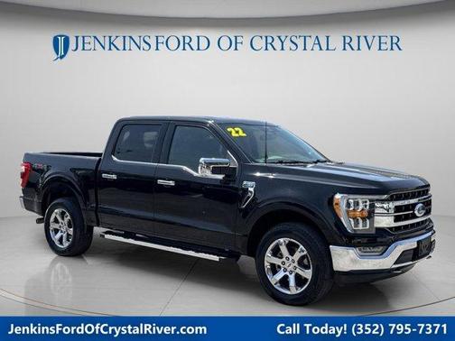 Black Metallic 2022 Ford F-150 Lariat