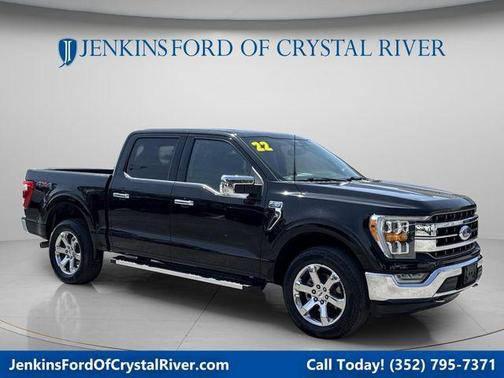 Black Metallic 2022 Ford F-150 Lariat