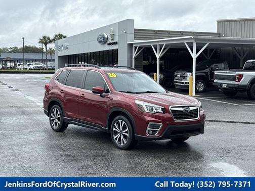 Crimson Red Pearl 2020 Subaru Forester Limited