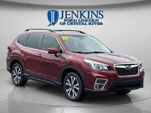 Crimson Red Pearl 2020 Subaru Forester Limited