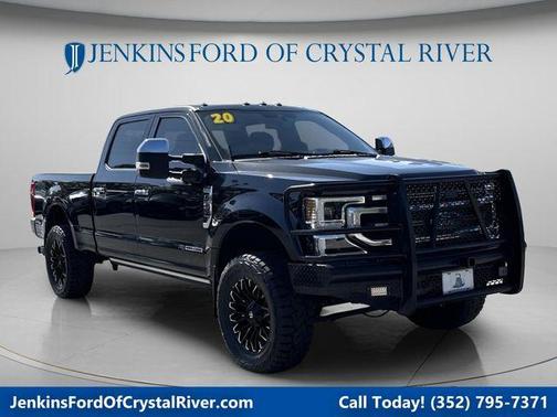 Agate Black Metallic 2020 Ford F-250 Platinum