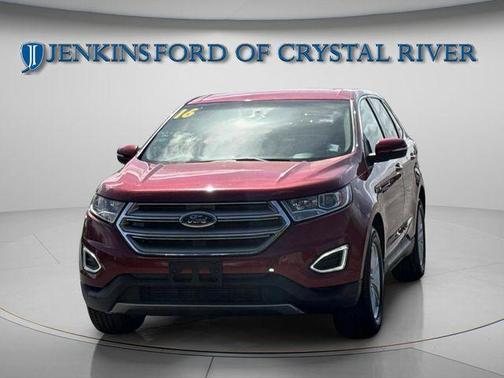 Ruby Red Metallic 2016 Ford Edge SEL