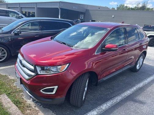 Ruby Red Metallic 2016 Ford Edge SEL