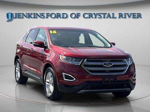 Ruby Red Metallic 2016 Ford Edge SEL