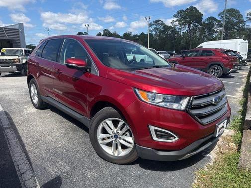 Ruby Red Metallic 2016 Ford Edge SEL