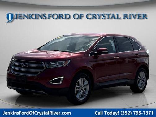 Ruby Red Metallic 2016 Ford Edge SEL