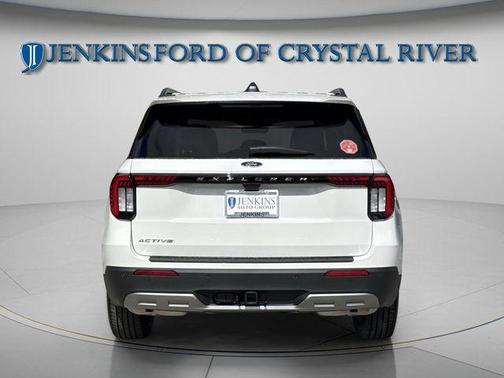 Star White 2026 Ford Explorer Active