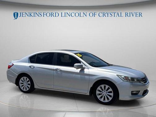 Alabaster Silver Metallic 2015 Honda Accord EX-L