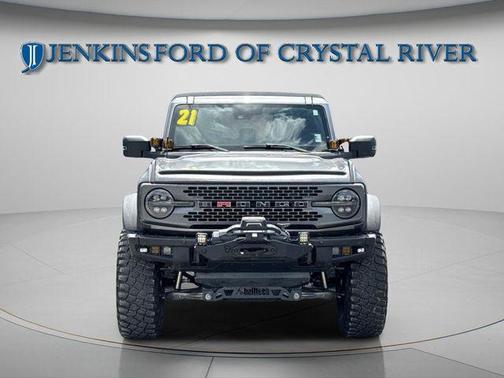 Carbonized Gray Metallic 2021 Ford Bronco Badlands