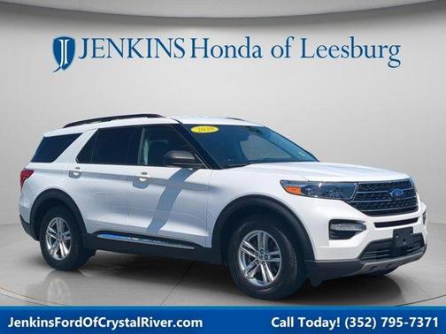 Oxford White 2020 Ford Explorer XLT