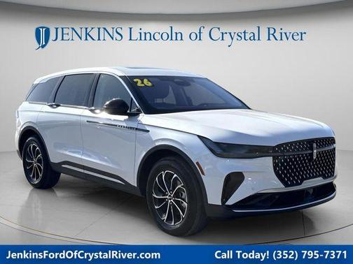 White Platinum Clearcoat Metallic 2026 Lincoln Nautilus Premiere