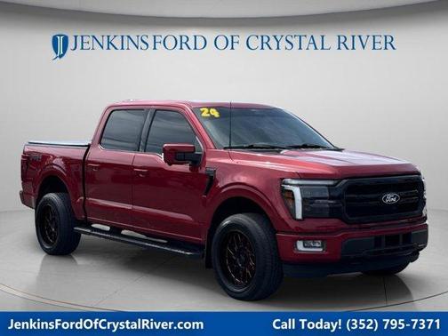 Rapid Red Metallic Tinted Clearcoat 2024 Ford F-150 Lariat