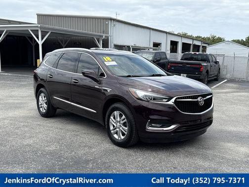 Black Cherry Metallic 2018 Buick Enclave Essence