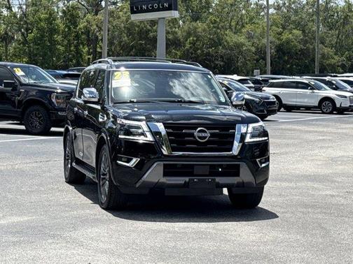 Black 2023 Nissan Armada Platinum