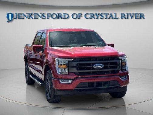 Red Metallic 2022 Ford F-150 Lariat