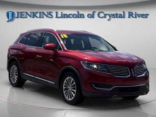 Ruby Red Metallic Tinted Clearcoat 2018 Lincoln MKX Select