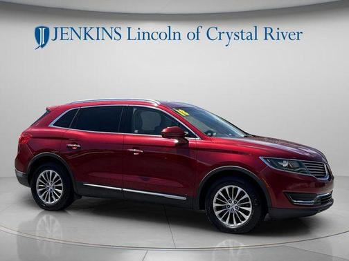 Ruby Red Metallic Tinted Clearcoat 2018 Lincoln MKX Select