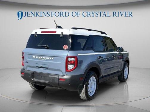 Azure Gray Metallic 2025 Ford Bronco Sport Heritage
