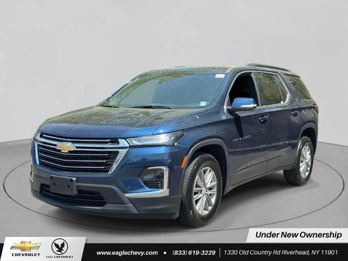 Northsky Blue Metallic 2023 Chevrolet Traverse LT Cloth