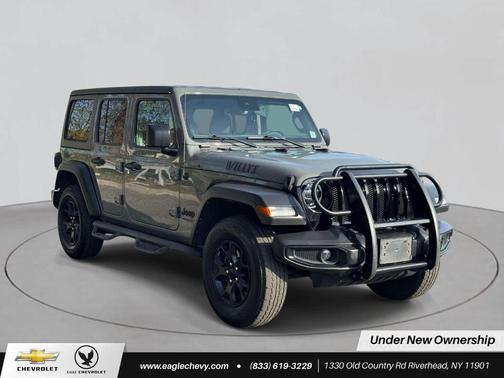 Sting Gray Clearcoat 2021 Jeep Wrangler Unlimited Sport