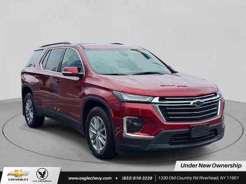 Radiant Red 2023 Chevrolet Traverse LT Cloth