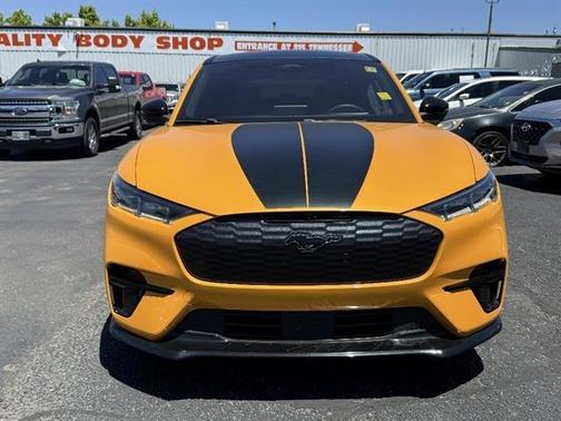 Yellow 2023 Ford Mustang Mach-E GT