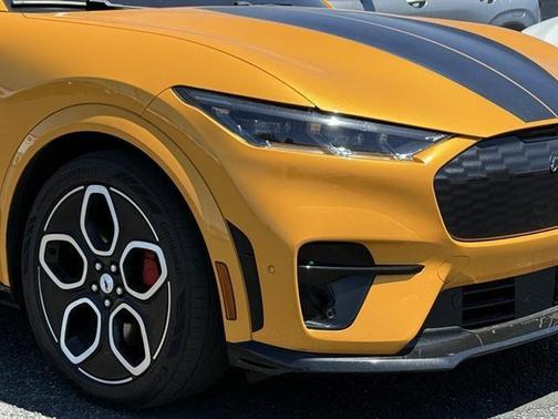 Yellow 2023 Ford Mustang Mach-E GT