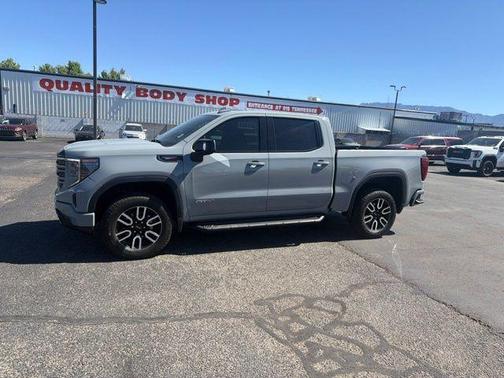 Gray 2025 GMC Sierra 1500 AT4