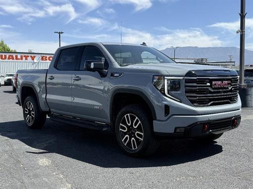 Gray 2025 GMC Sierra 1500 AT4