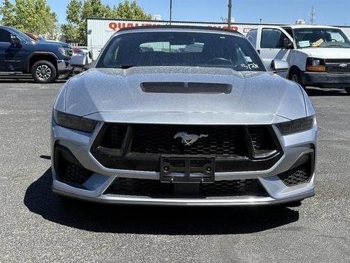Silver 2025 Ford Mustang GT Premium