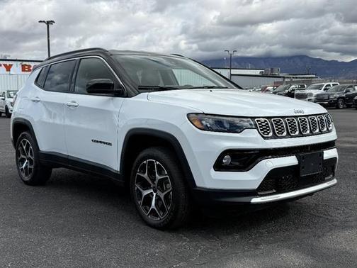 White 2025 Jeep Compass Limited