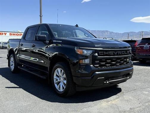 Black 2024 Chevrolet Silverado 1500 Custom