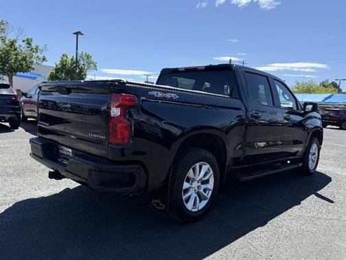 Black 2024 Chevrolet Silverado 1500 Custom