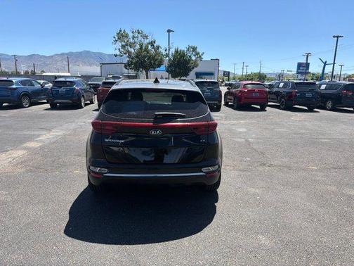 Black 2021 Kia Sportage EX
