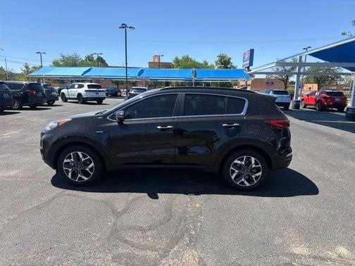 Black 2021 Kia Sportage EX
