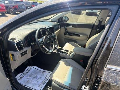 Red 2021 Kia Sportage EX