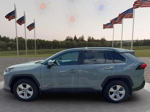 Blue 2020 Toyota RAV4 XLE