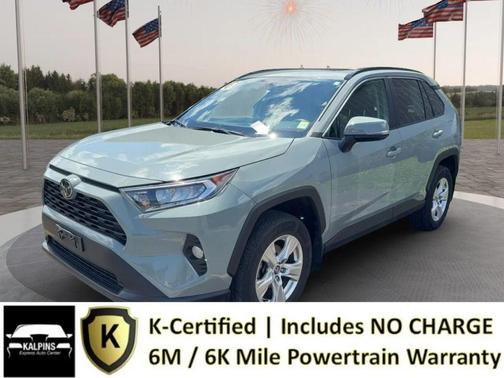 Blue 2020 Toyota RAV4 XLE