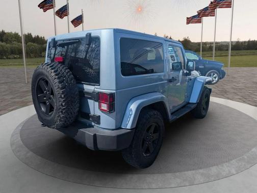 Winter Chill Pearlcoat 2012 Jeep Wrangler Sport