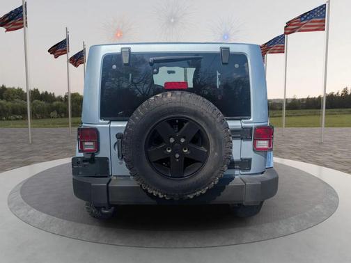Winter Chill Pearlcoat 2012 Jeep Wrangler Sport