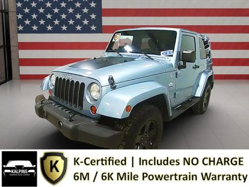 Winter Chill Pearlcoat 2012 Jeep Wrangler Sport