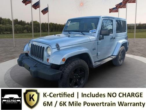 Winter Chill Pearlcoat 2012 Jeep Wrangler Sport