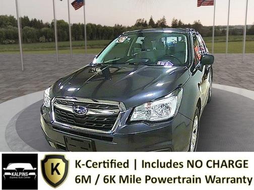 Dark Gray Metallic 2017 Subaru Forester 2.5i