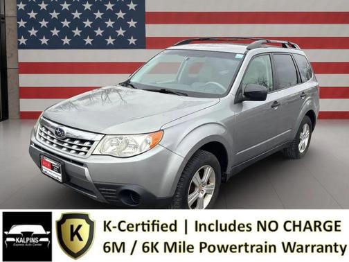 Silver 2011 Subaru Forester 2.5 X