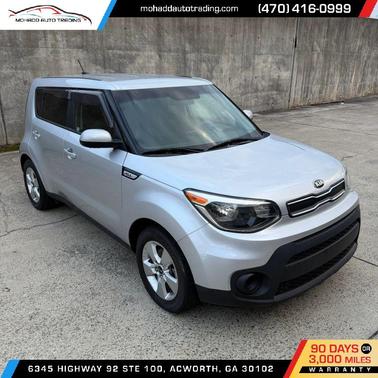 Bright Silver 2019 Kia Soul Base
